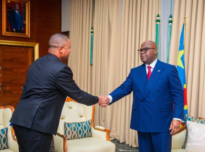 Haut-Katanga : Tshisekedi et Kazembe passent en revue les priorités de développement